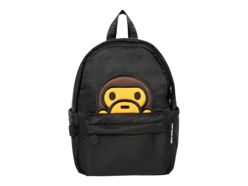 BAPE Baby Milo Mini Soft Backpack Black