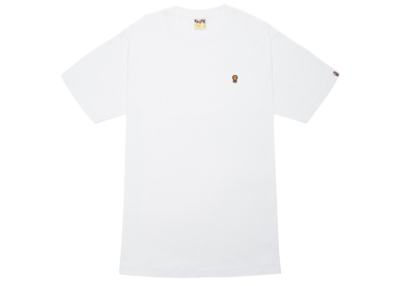 BAPE Baby Milo One Point Tee White Men's - GB