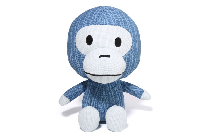 BAPE Baby Milo Plush Doll Indigo Navy