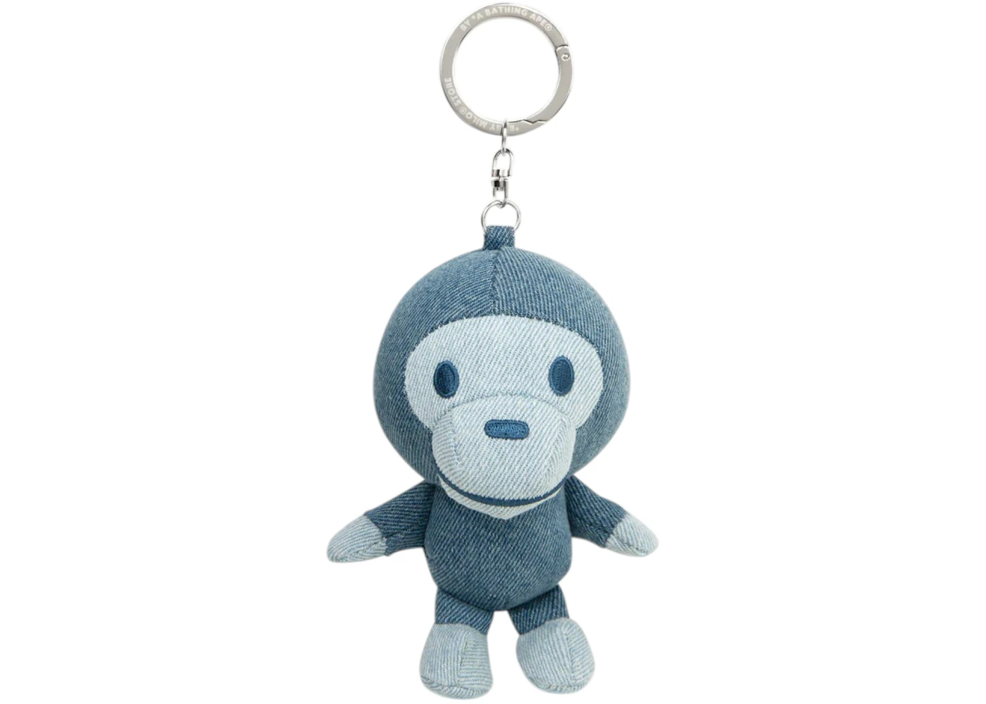 BAPE Baby Milo Plush Keychain Navy - GB