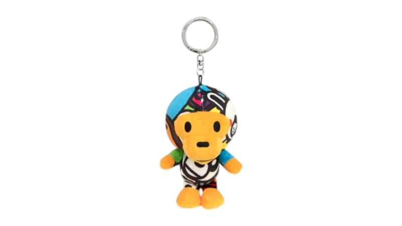 BAPE Baby Milo Plush Keychain (SS26) Misted Yellow