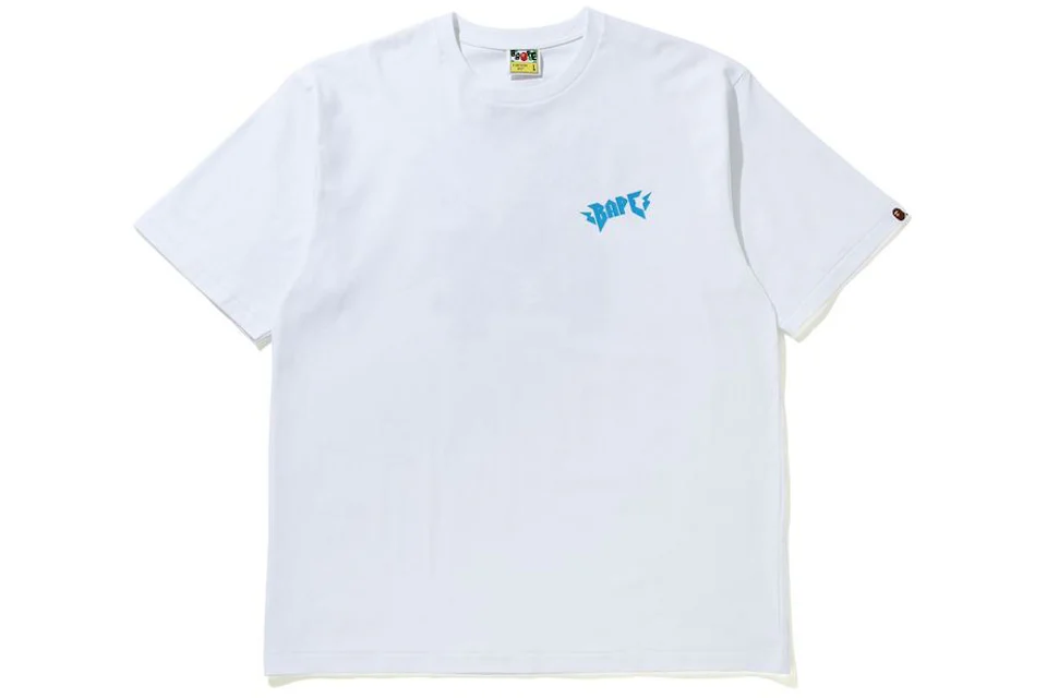 BAPE Baby Milo Rock Band Relaxed Fit Tee White