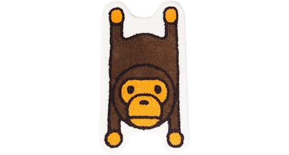 BAPE Baby Milo Heart Rug Brown - SS23 - US