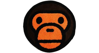 BAPE Baby Milo Heart Rug Brown - SS23 - US