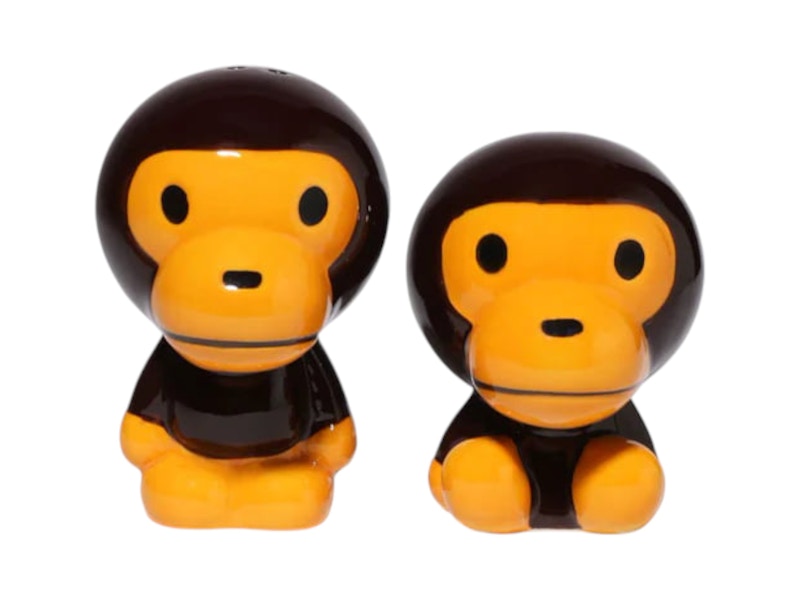 BAPE Baby Milo Salt and Pepper Shaker Brown - FW24 - US