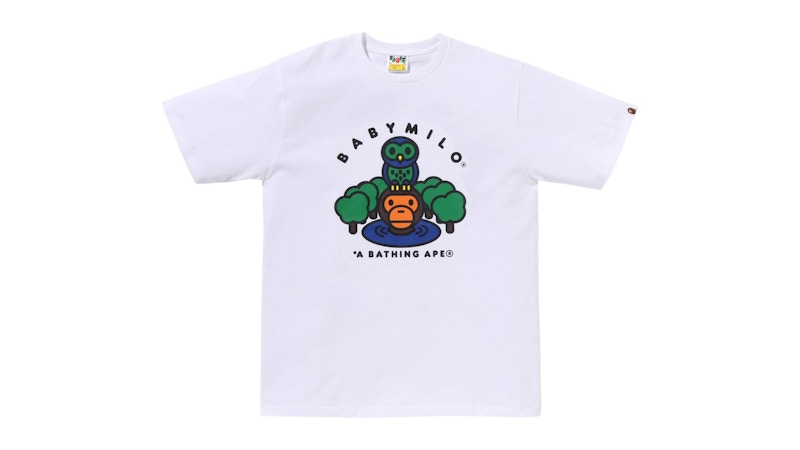 BAPE Baby Milo (Seibu Ikebukuro Store Exclusive) Tee White Men's
