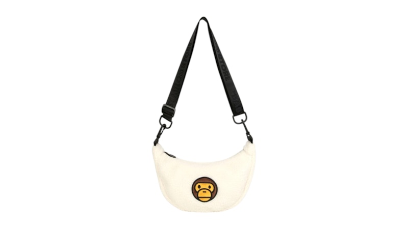 Women's BAPE Baby Milo Small Crossbody Bag in Cream