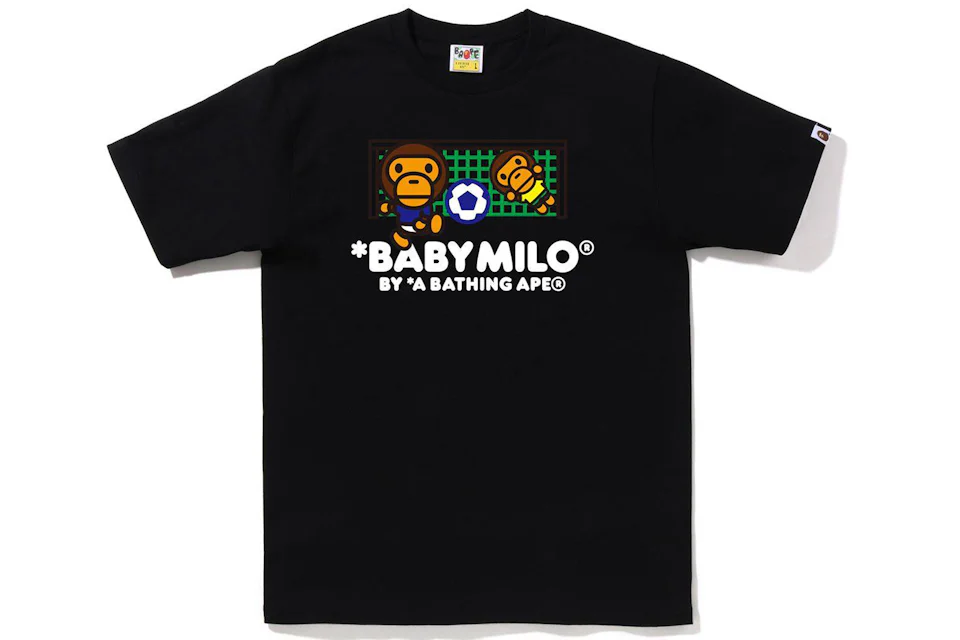 BAPE Baby Milo Soccer Tee Black