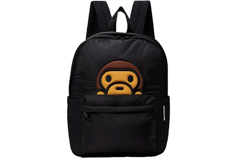 Mochila BAPE Baby Milo Soft Negra FW24 MX