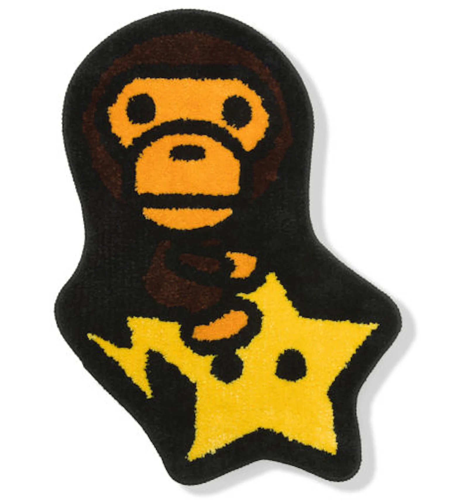 BAPE Baby Milo Sta Rug Brown Yellow - US