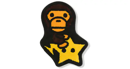 BAPE Baby Milo Heart Rug Brown - SS23 - US