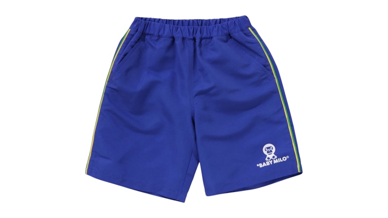 Pre-owned Bape Baby Milo Swim Shorts In Blue