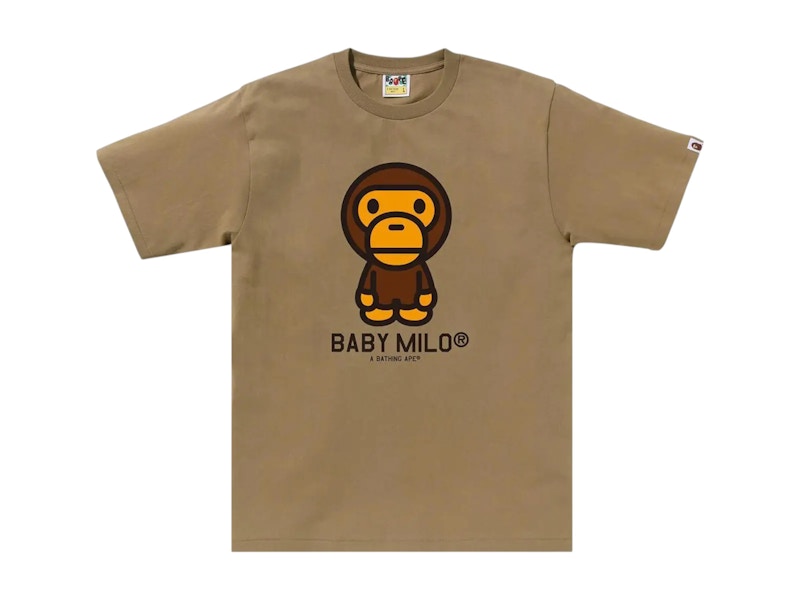 BAPE Baby Milo Tee (SS25) Beige