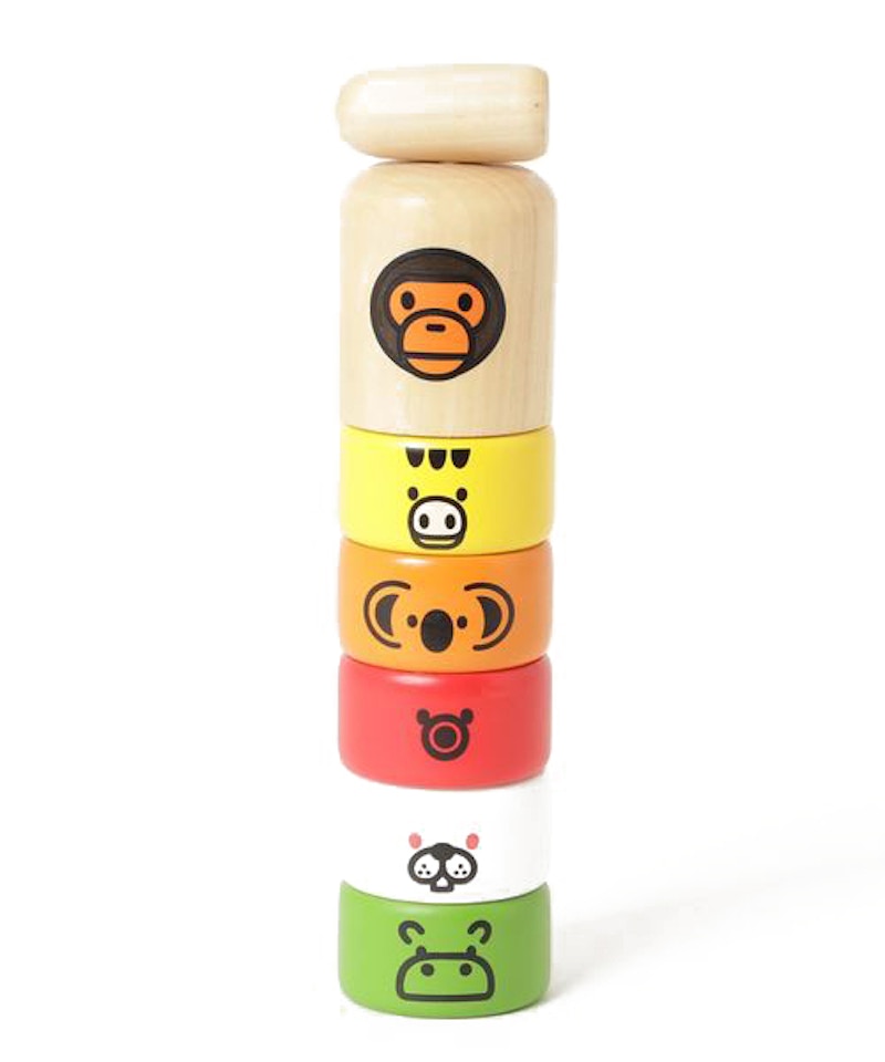 BAPE Baby Milo Wooden Game Set Multi - FW19 - US