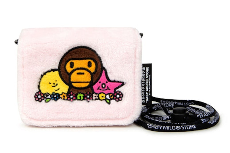 BAPE Baby Milo x Biskup Sholder Bag Pink - SS22 - US