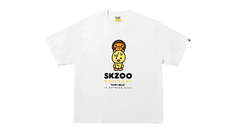 Stray Kids × A BATHING APE® TシャツJINIRET A BATHING APE BAPE x STRAYKIDS JINIRET BABY MILO TEE