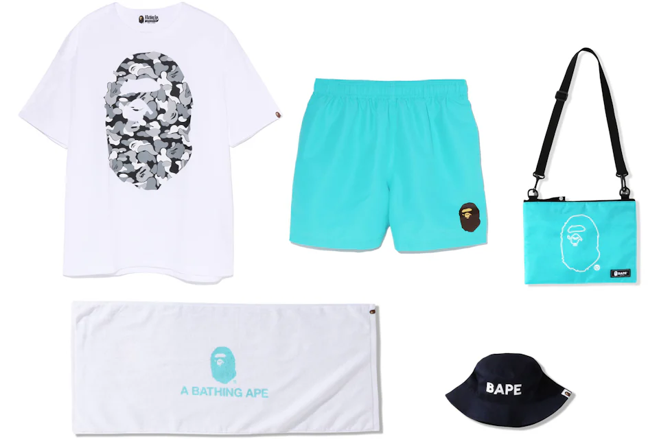 BAPE Bag 2022 Beach Japan Exclusive Pack (Ladies) Grey Camo
