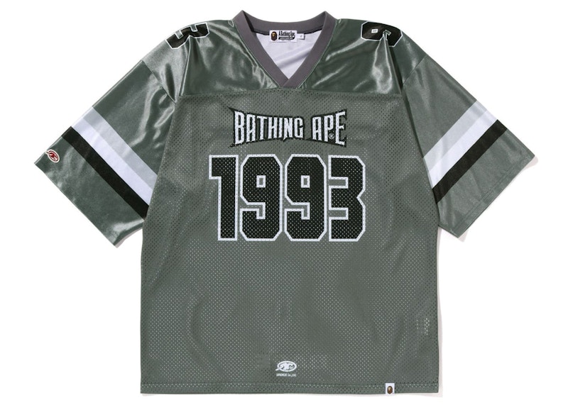 【お気にいる】 BAPE Bape US - SS23 - Men's Grey Jersey Football シャツ