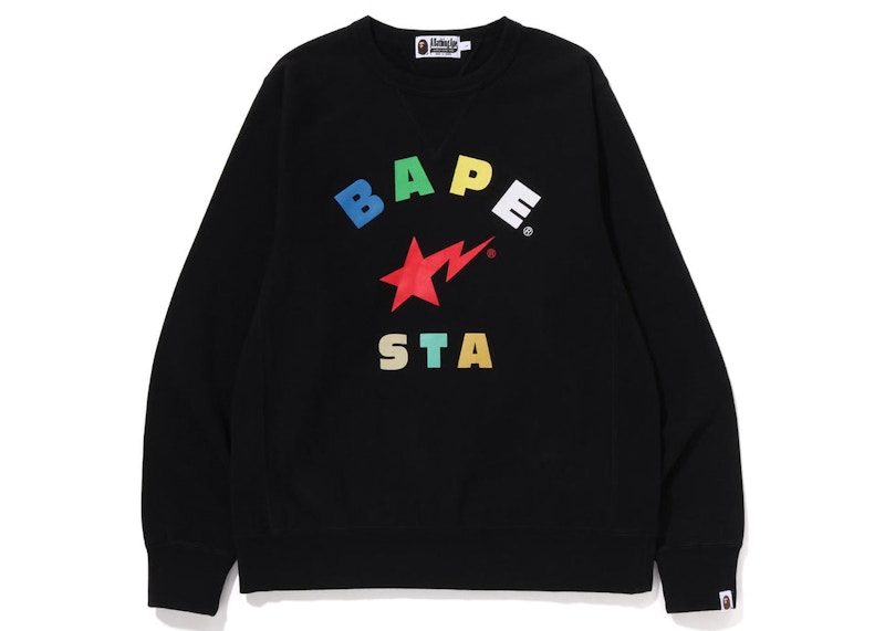 BAPE Bape Sta Crewneck Sweatshirt FW22 Black Men s FW22 US