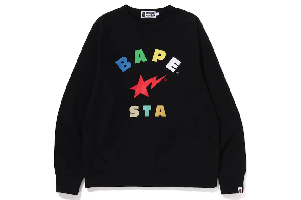 BAPE Bape Sta Crewneck Sweatshirt (FW22) Black
