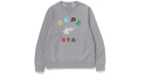 BAPE Bape Sta Crewneck Sweatshirt (FW22) Grey