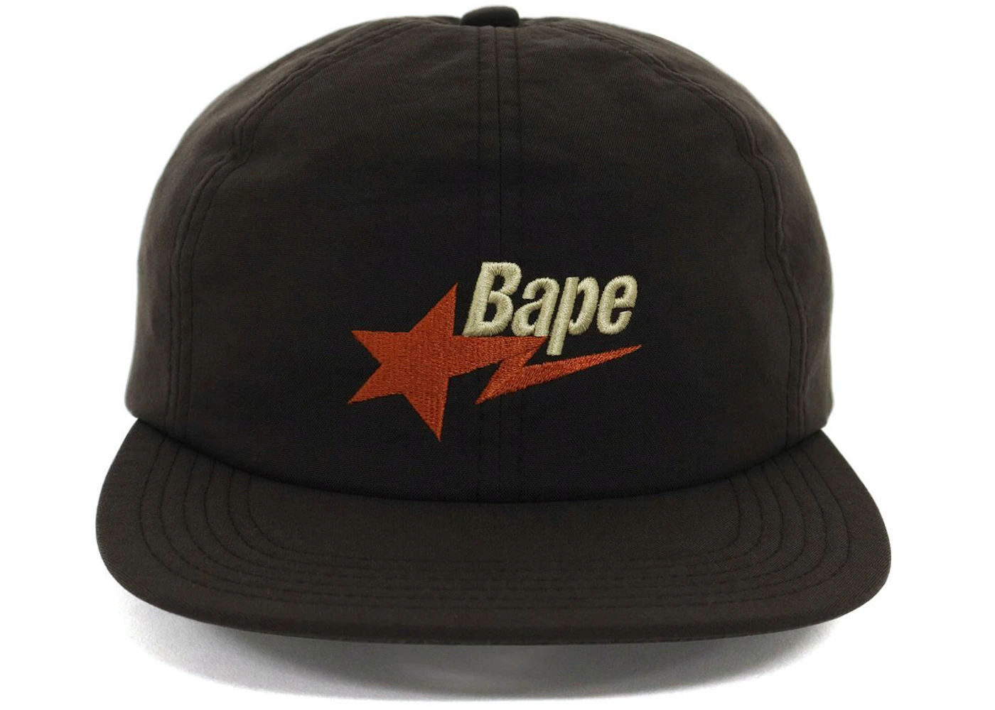 BAPE Bape Sta Logo Nylon Cap Brown Men's - FW21 - US