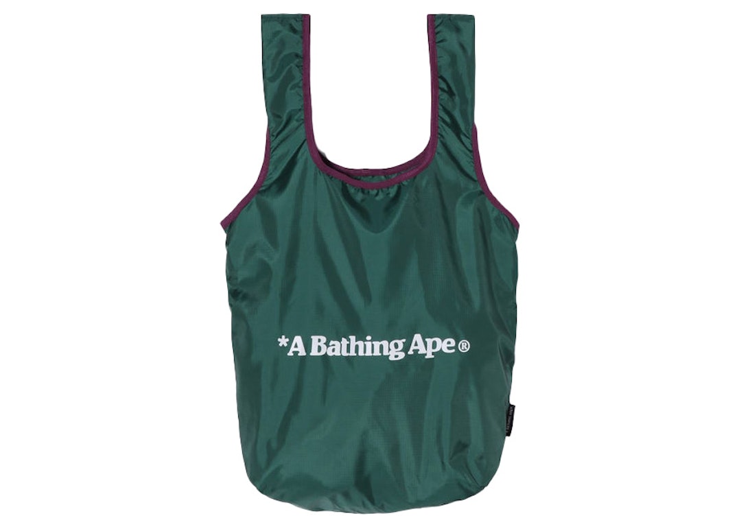 Pre-owned Bape Utility Bag Green
