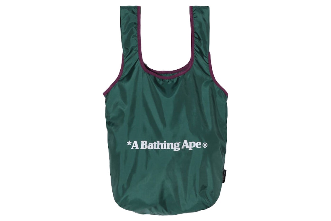 Pre-owned Bape Utility Bag Green