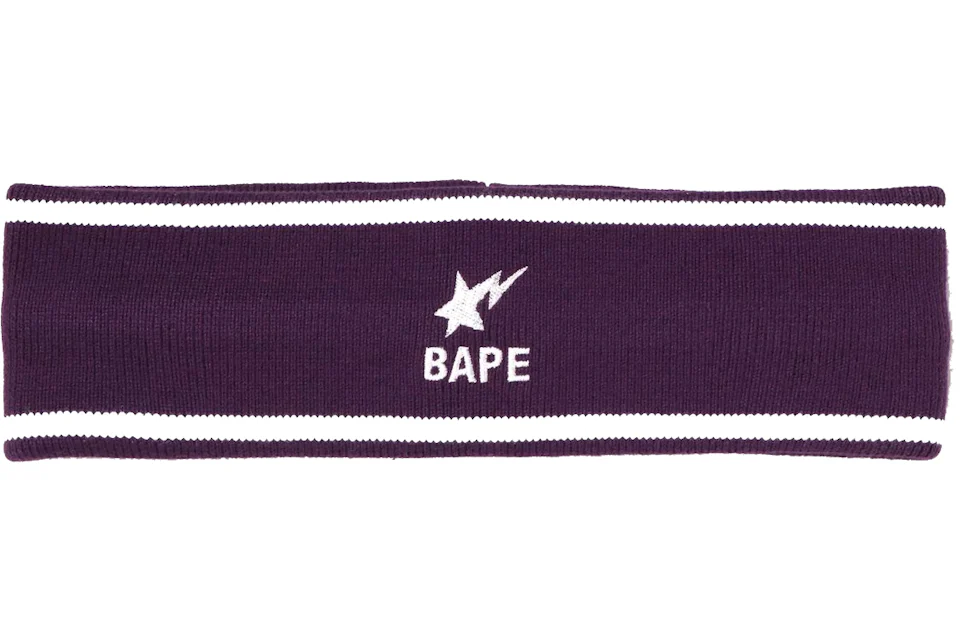 BAPE Bapesta Headband Purple