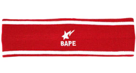 BAPE Bapesta Headband Red