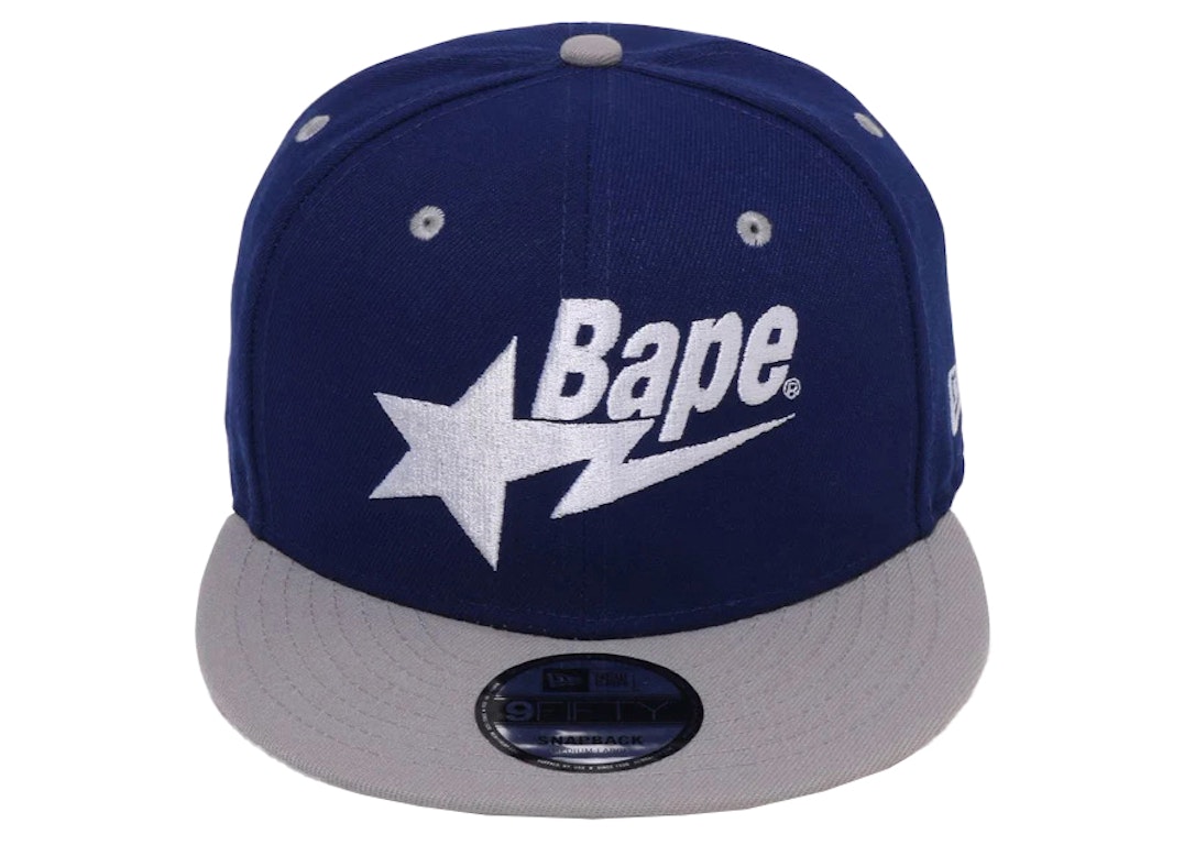 Pre-owned Bape Sta New Era 9fifty Cap Blue