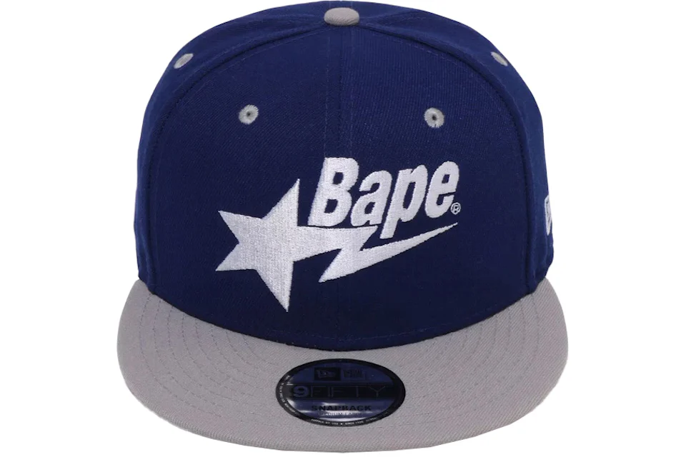 BAPE Bapesta New Era 9Fifty Cap Blue - FW23 - US