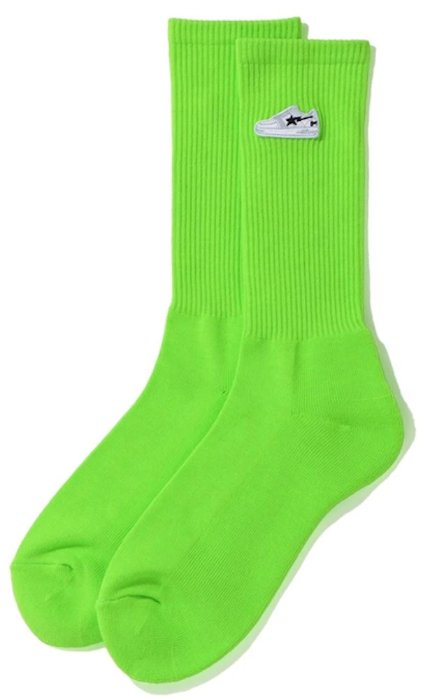 BAPE Bapesta One Point Socks Green Men's - SS20 - US