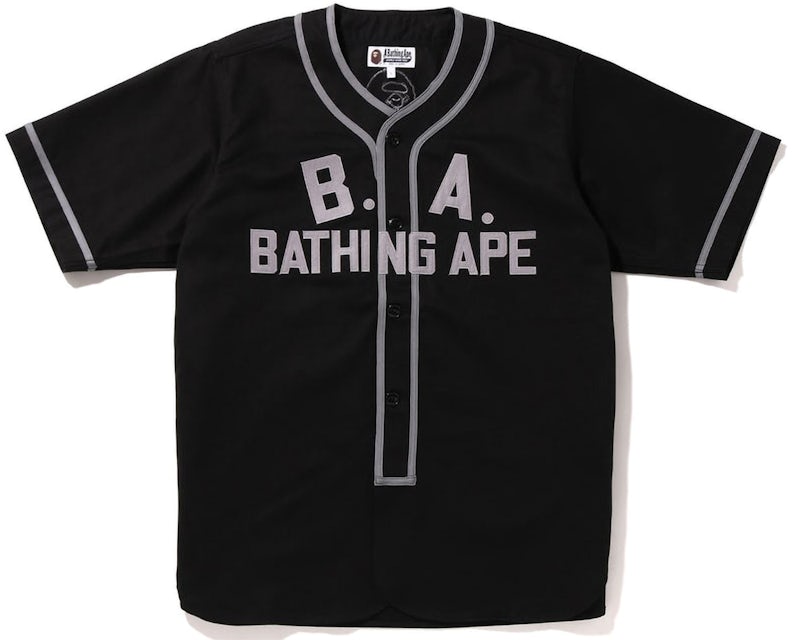 Bape Baseball Shirt (2022) Black