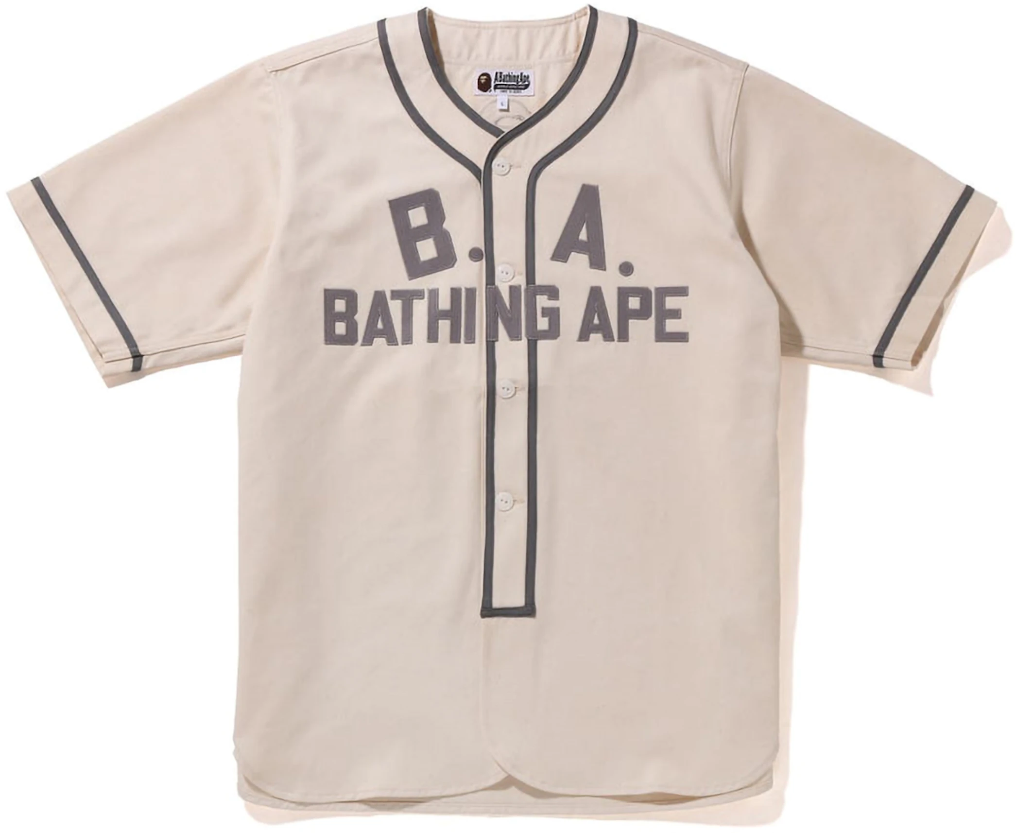 Minachting Trojaanse paard koolhydraat BAPE Baseball Shirt (2022) Ivory - SS22 - US