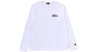 BAPE Basic L/S Tee White