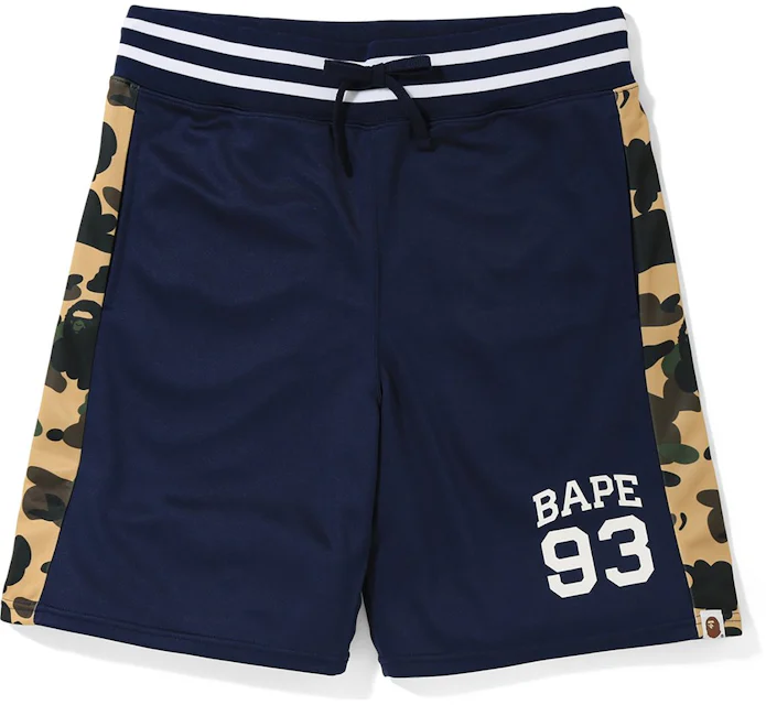 Bape Basketball Shorts Navy Ss19 Mens Us