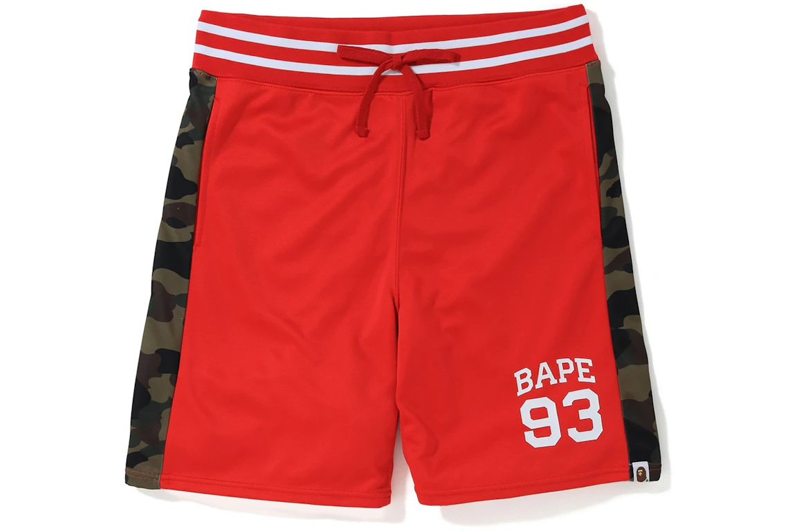 BAPE Basketball Shorts Red
