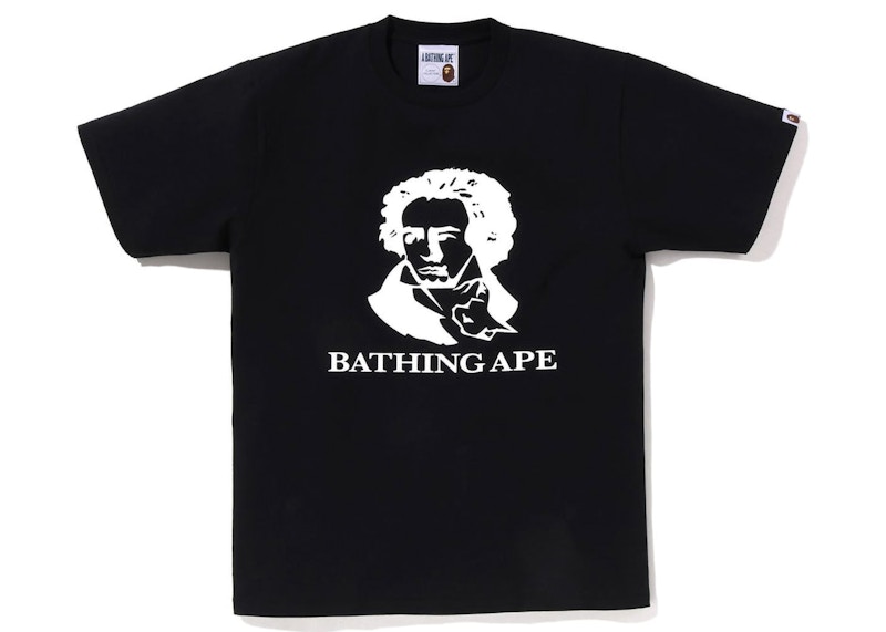 BAPE Bathing Ape Beethoven Tee (SS23) Black Men's - SS23 - US BAPE Bathing Ape Beethoven Tee (SS23) Black Men's - SS23 - US