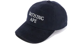 BAPE Bathing Ape Corduroy Cap Navy