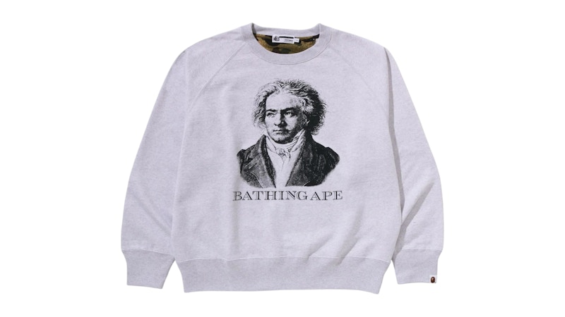 BAPE Bathing Ape Crewneck Legacy Sweatshirt Gray メンズ