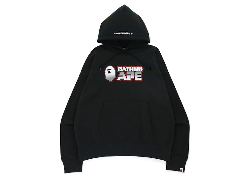 BAPE Bathing Ape Loose Fit Pullover Hoodie Charcoal Men's - FW21 - US