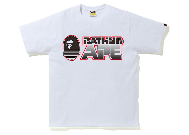BAPE Un singe qui se baigne Tee Blanc