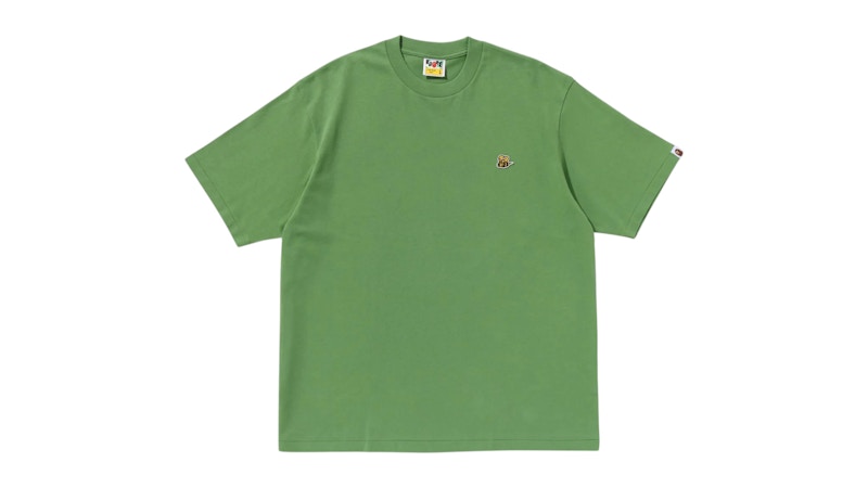 BAPE Bee One Point Relaxed Fit Tee Green