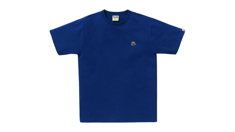 BAPE Bee One Point Tee Tee Blue