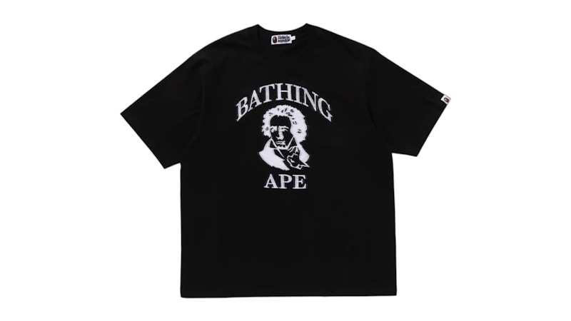 【A BATHING APE】BEETHOVEN GRAPHIC RELAXED FIT TEE BAPE Beethoven Graphic Relaxed Fit Tee Black Men's - SS25 - US