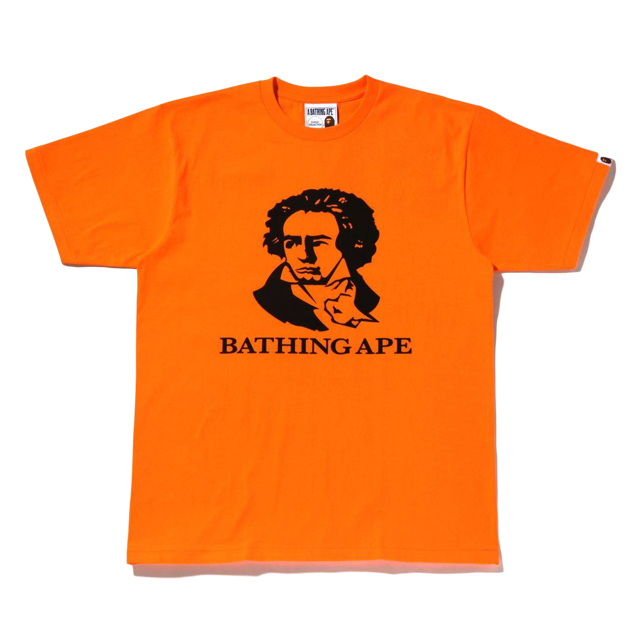 BAPE Beethoven Tee Orange - SS22 Men's - US
