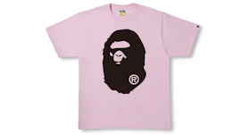 BAPE Bicolor Big Ape Head Tee (SS22) Pink