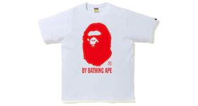 BAPE Bicolor By Bathing Ape Tee White/Red