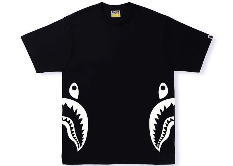 Bape bicolor sales shark tee